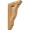 Ekena Millwork Funston Slat Rough Sawn Bracket, Western Red Cedar, 4"W x 18"D x 30"H BKT04X18X30FST06RWR - alternate 1